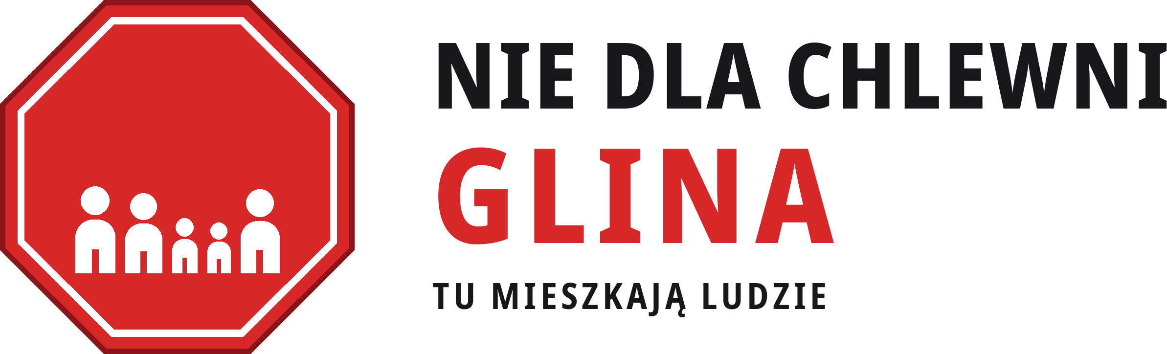 Logo inicjatywy NIE DLA CHLEWNI Glina